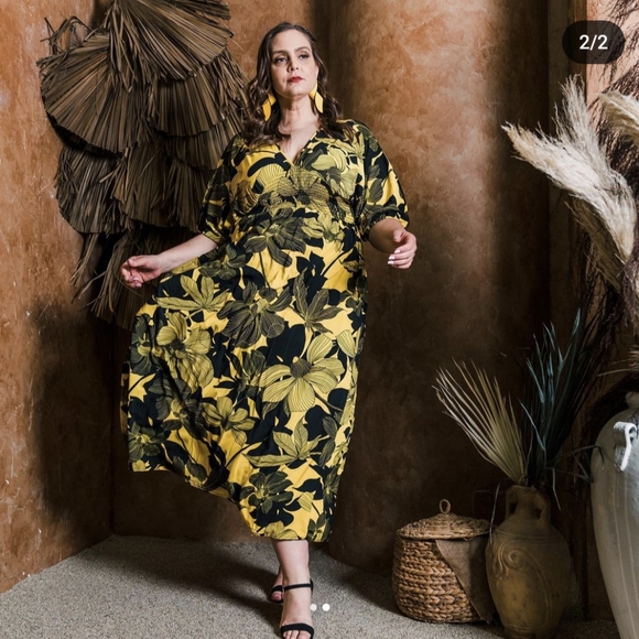 ByVinnik Colla Voce dress in KPB print - Picture 2 of 2